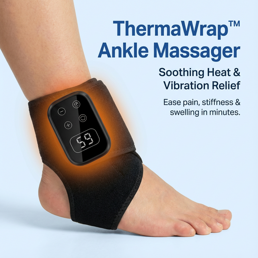 ThermaWrap™ – Heat & Vibration Ankle Massager