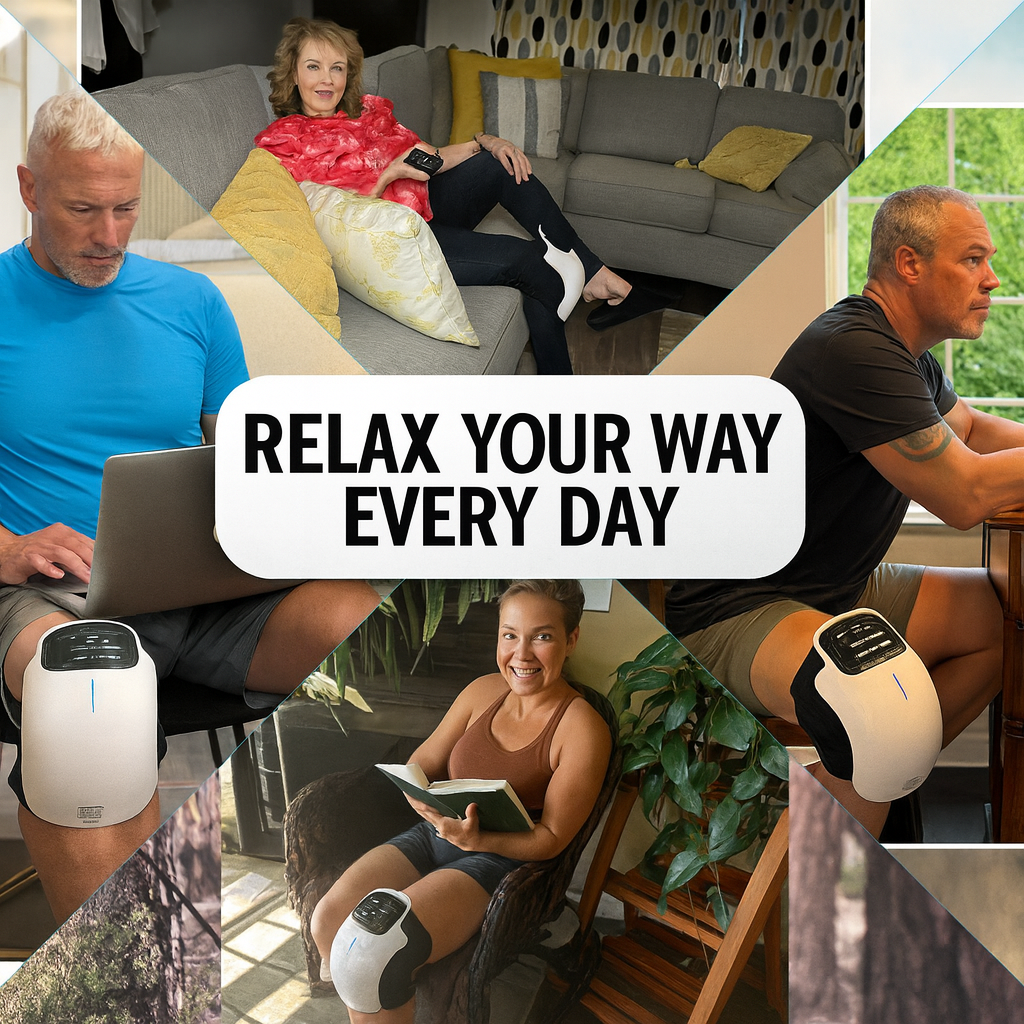 YouQla™ KneeRelief Pro – Heated Knee Therapy